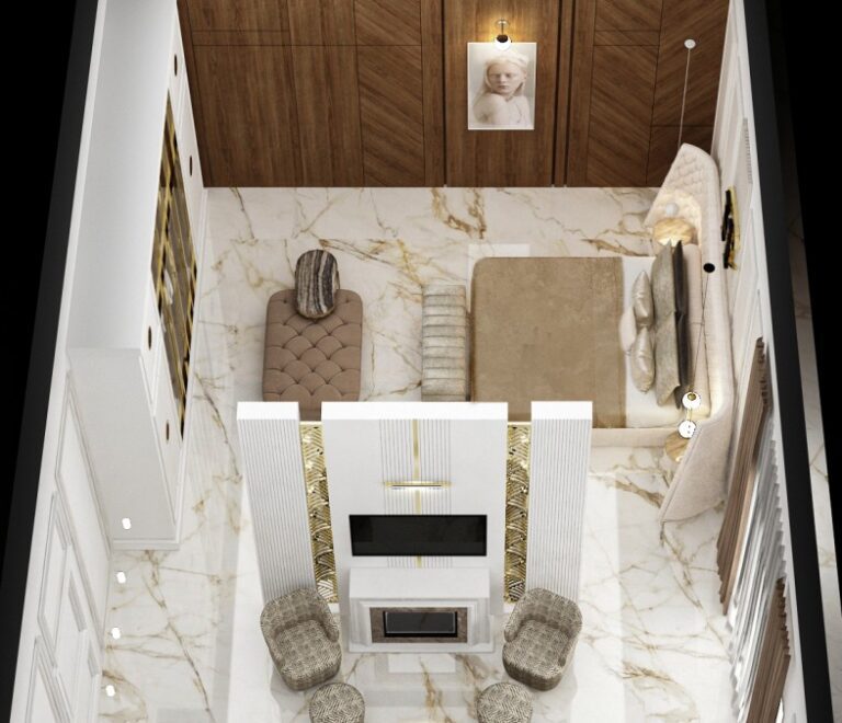 Luxury Bedroom - Up/Down View 1